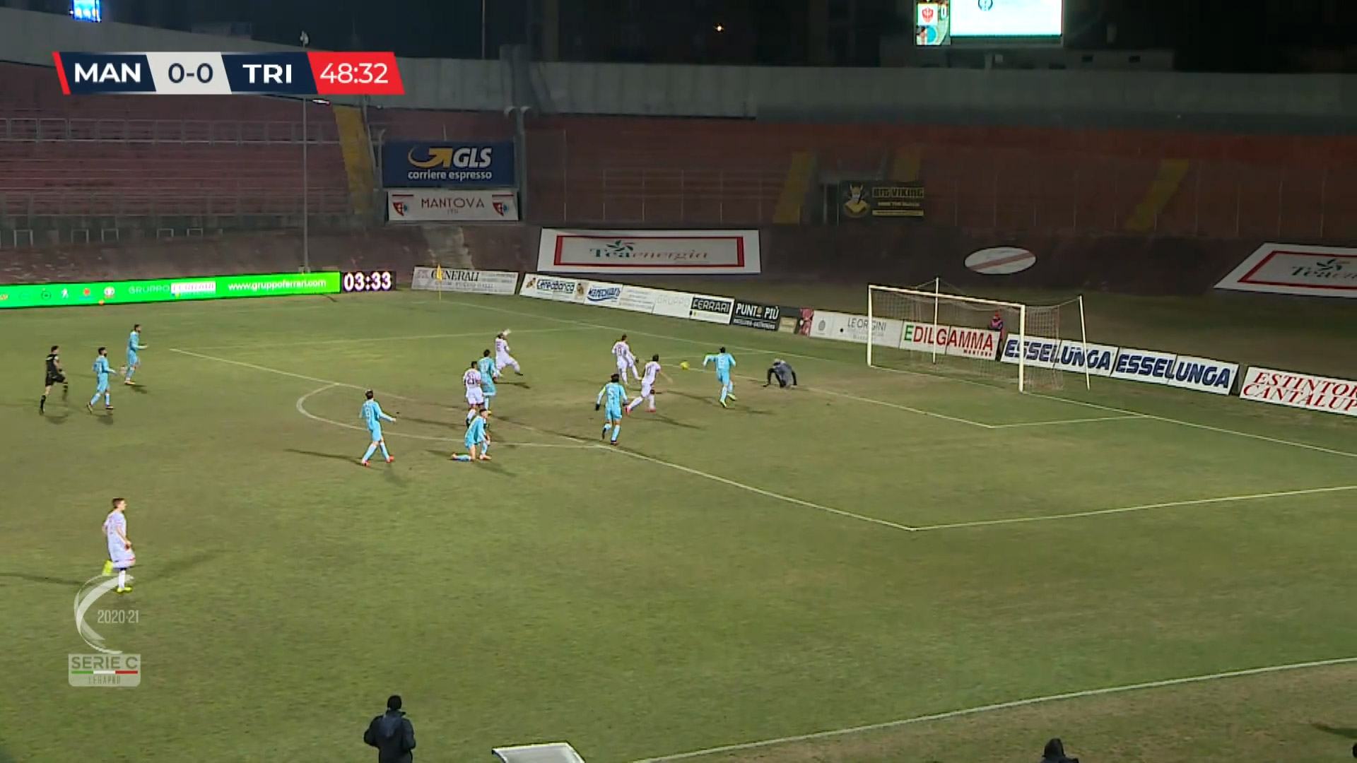 Calcio Serie C Mantova Triestina Gli Highlights Mantovasport It